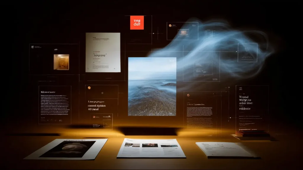 Structured flows of information connected by clear hierarchy